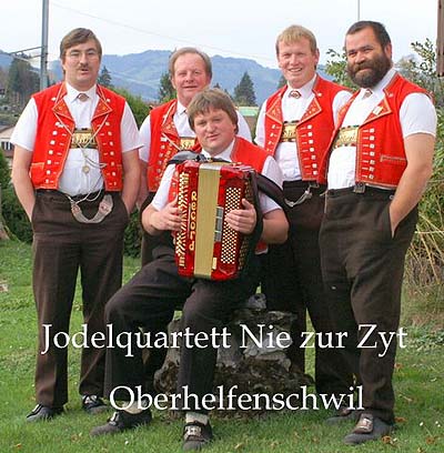 Jodelquartett Nie zur Zyt
