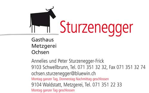 SturzeneggerSturzenegger Schwellbrunn
